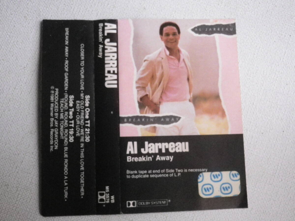 ◆カセット◆アルジャロウ AL JARREAU Breakin’ Away 輸入版 中古カセットテープ多数出品中！の画像7