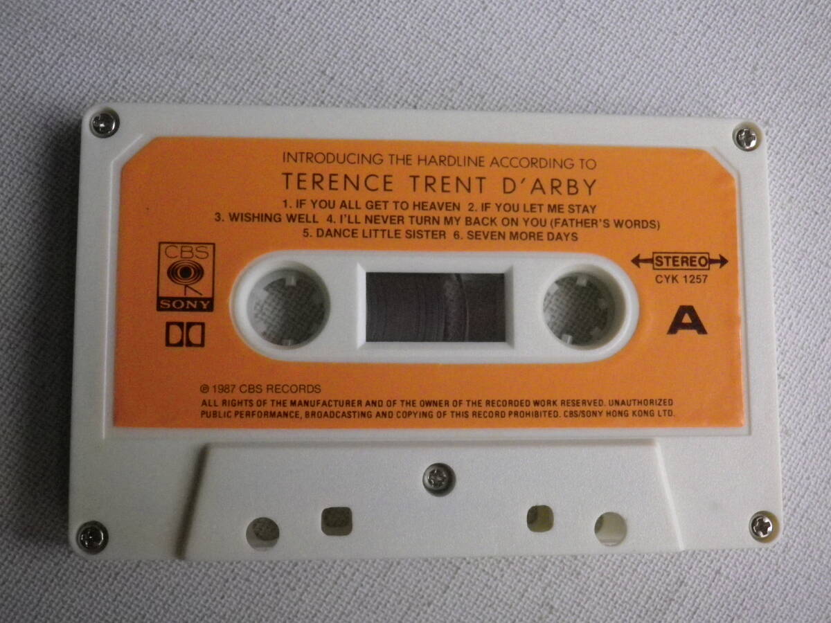 ◆カセット◆テレンストレントダービー Terence Trent D'Arby  輸入版 中古カセットテープ多数出品中！の画像5