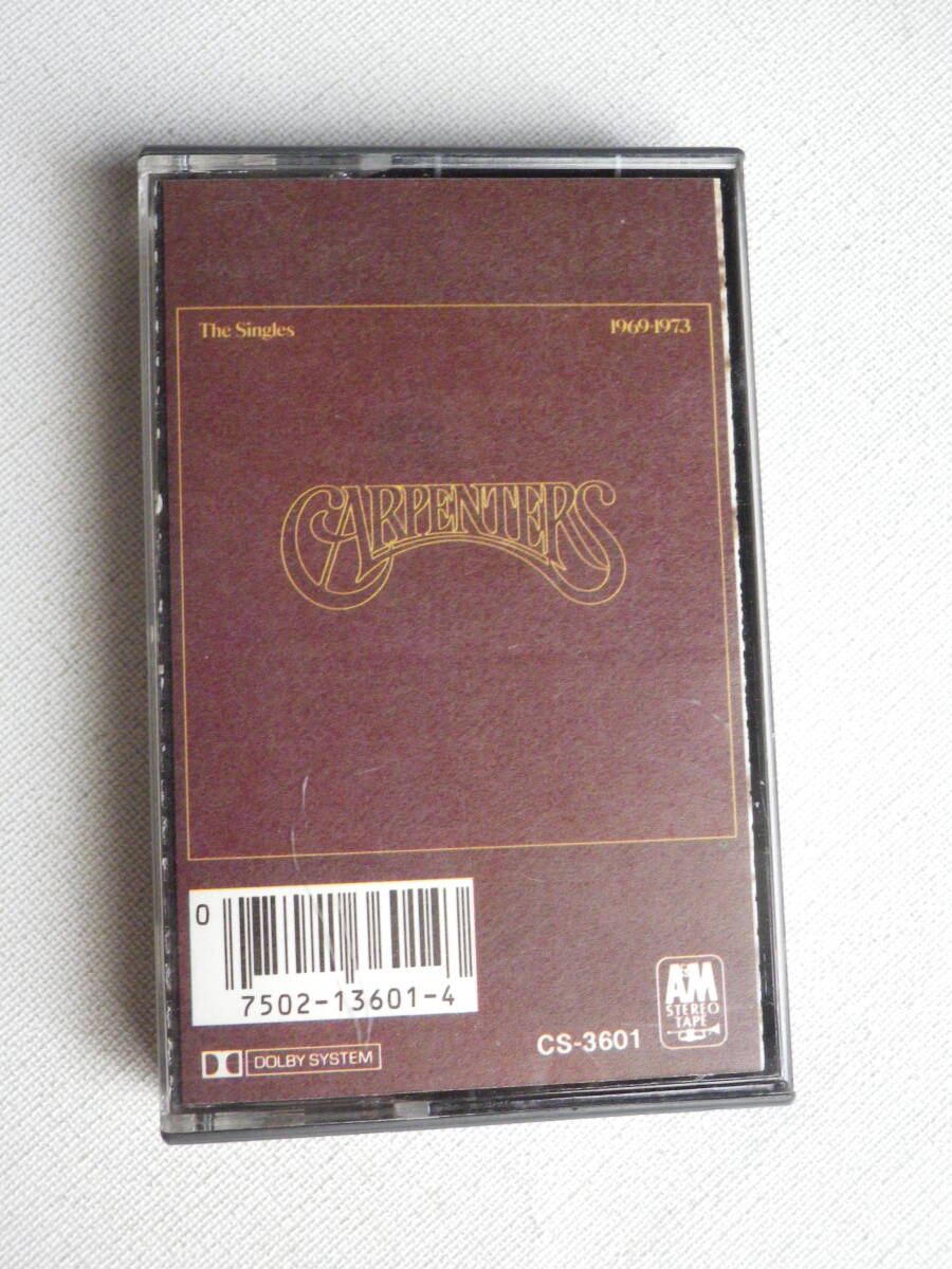 ◆カセット◆カーペンターズ Carpenters / THE SINGLES 1969-1973   輸入版 中古カセットテープ多数出品中！の画像2