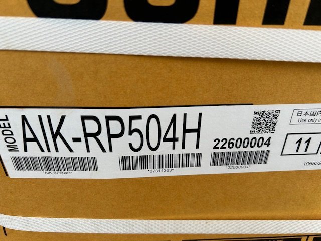 引取可能■未使用 未開封品■東芝パッケージエアコン 壁掛形 室内機AIK-RP504H 室外機ROA-RP503HS リモコンRBC-ATX41の画像3