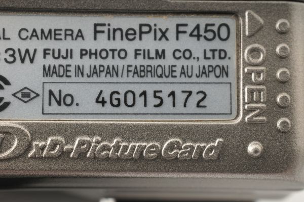 富士フィルム FUJIFILM FinePix F450 Compact Digital Camera 5.2MP #57の画像10