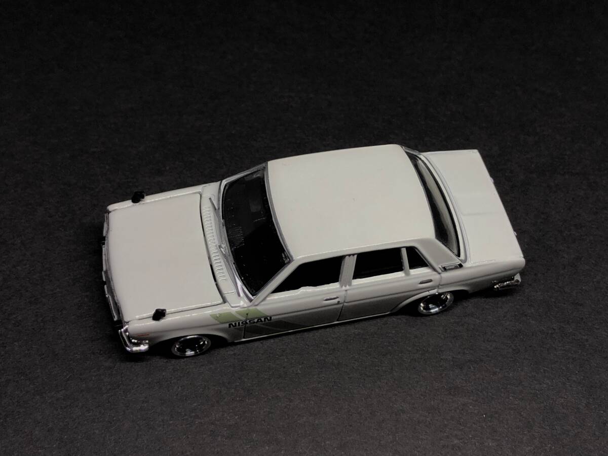 M2マシーン 1/64 1969 Datsun Bluebird 1600SSS 改 深リム ハヤシ 510の画像6