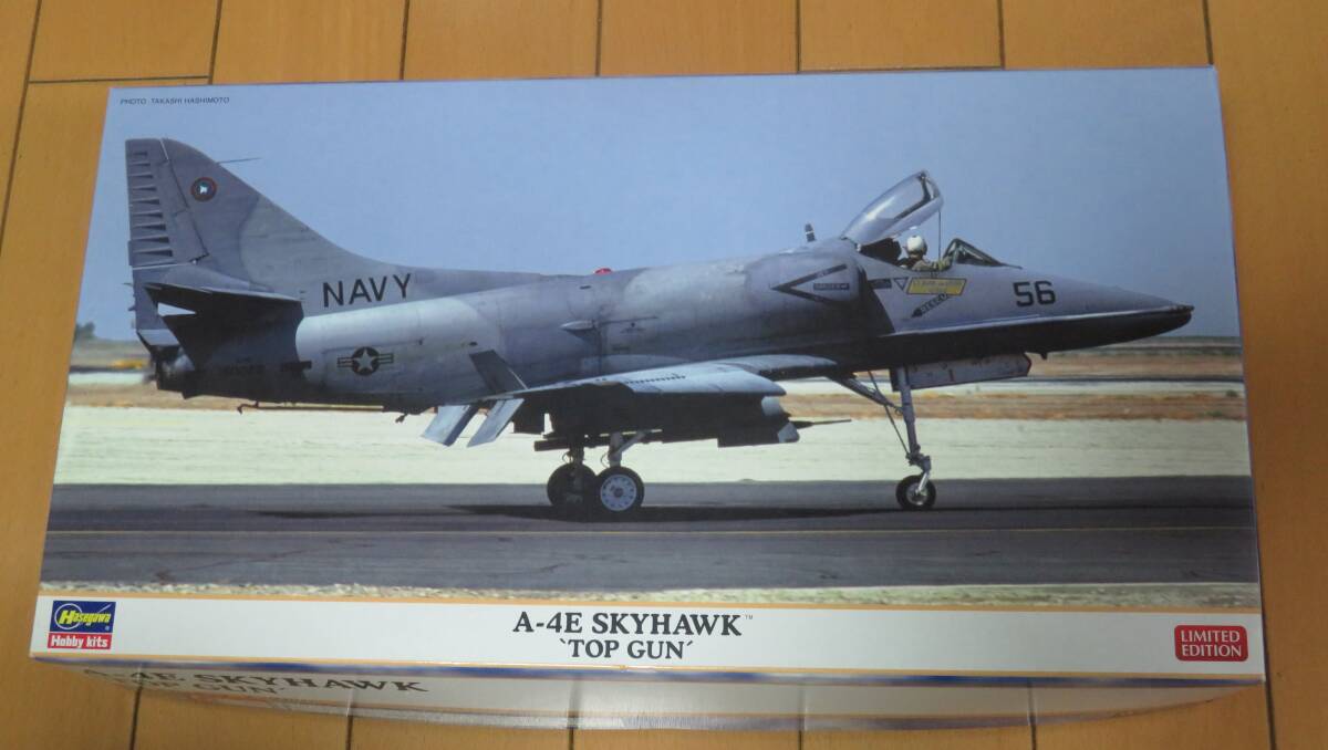 1/48 A-4E Sky Hawk ` верх gun ` Hasegawa производства коробка боль есть 