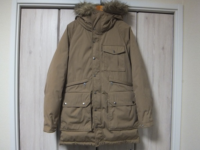 THE NORTH FACE PURPLELABEL ファー付きダウンコート M ベージュ☆ザ