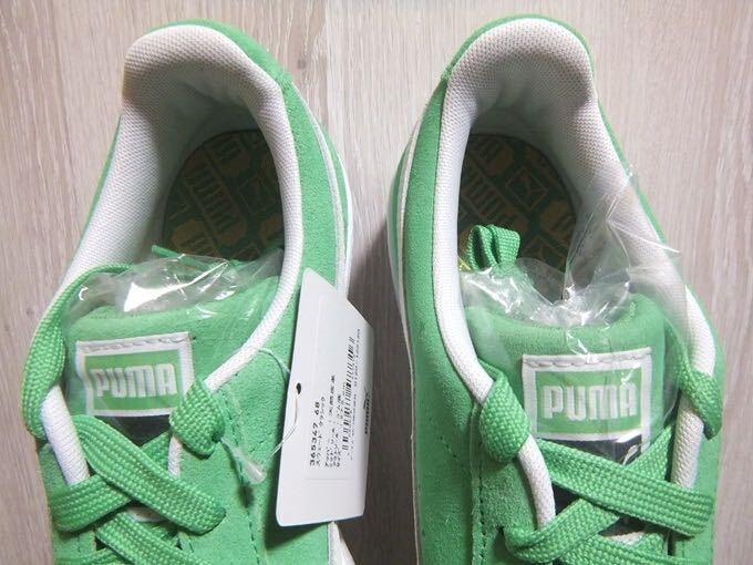 新品 PUMA SUEDE CLASSIC Irish Green 27.5cm ☆ プーマ スエード クラシック グリーン 緑 365347-68_画像6