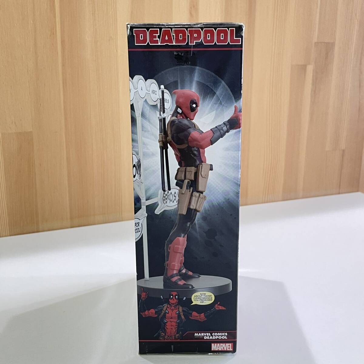 [ unopened ] MARVEL COMICS Luminasta dead pool figure * 9240