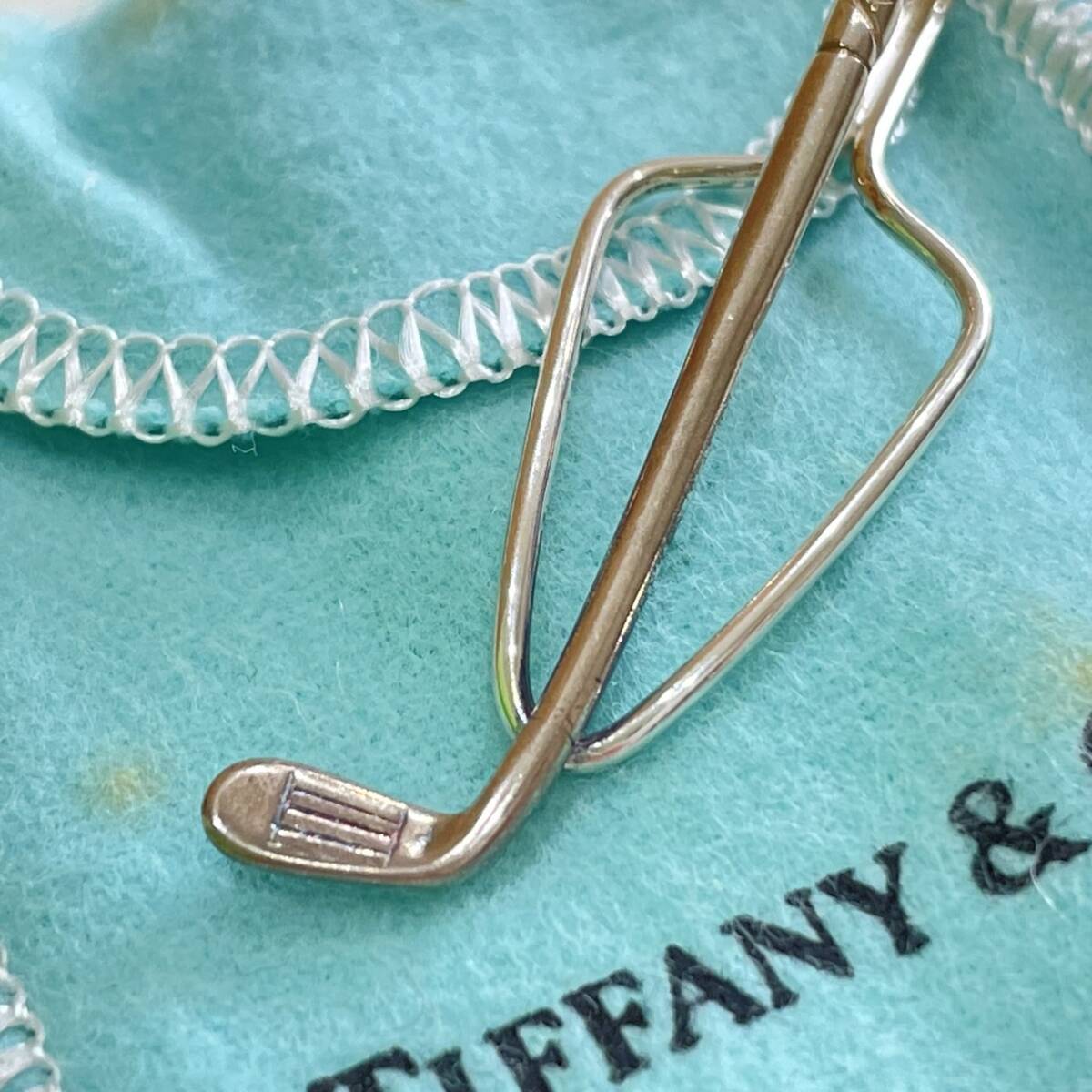 Tiffany& Co./ティファニー ネクタイピン ゴルフクラブ シルバー925 ◆ 9200の画像5