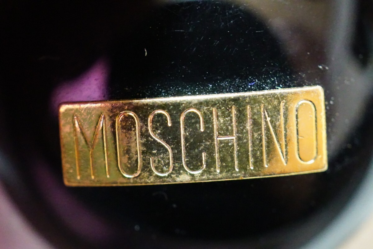 46 MOSCHINO/モスキーノ 海外製 ブランド イヤリング 両耳揃い ブランド ヴィンテージ アクセサリー アンティーク ゴールドカラー 耳飾りの画像3
