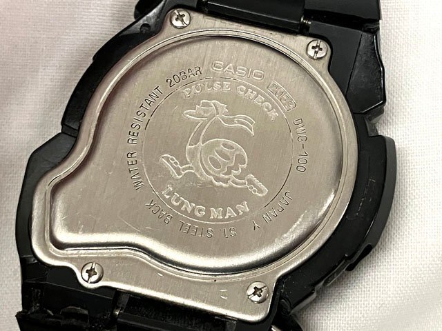 ジャンク品 カシオ/CASIO G-SHOCK DW-6900PL DWG-100 腕時計 LUNGMAN/ラングマン_画像3