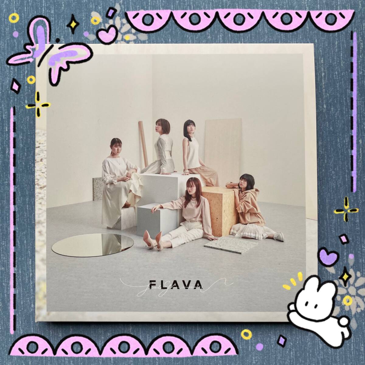 【送料無料】中古 リトグリ FLAVA 初回生産限定盤A CD+DVD付き リトルグリーモンスター Little Glee Monster アルバム 5人体制 ライブ映像_画像1