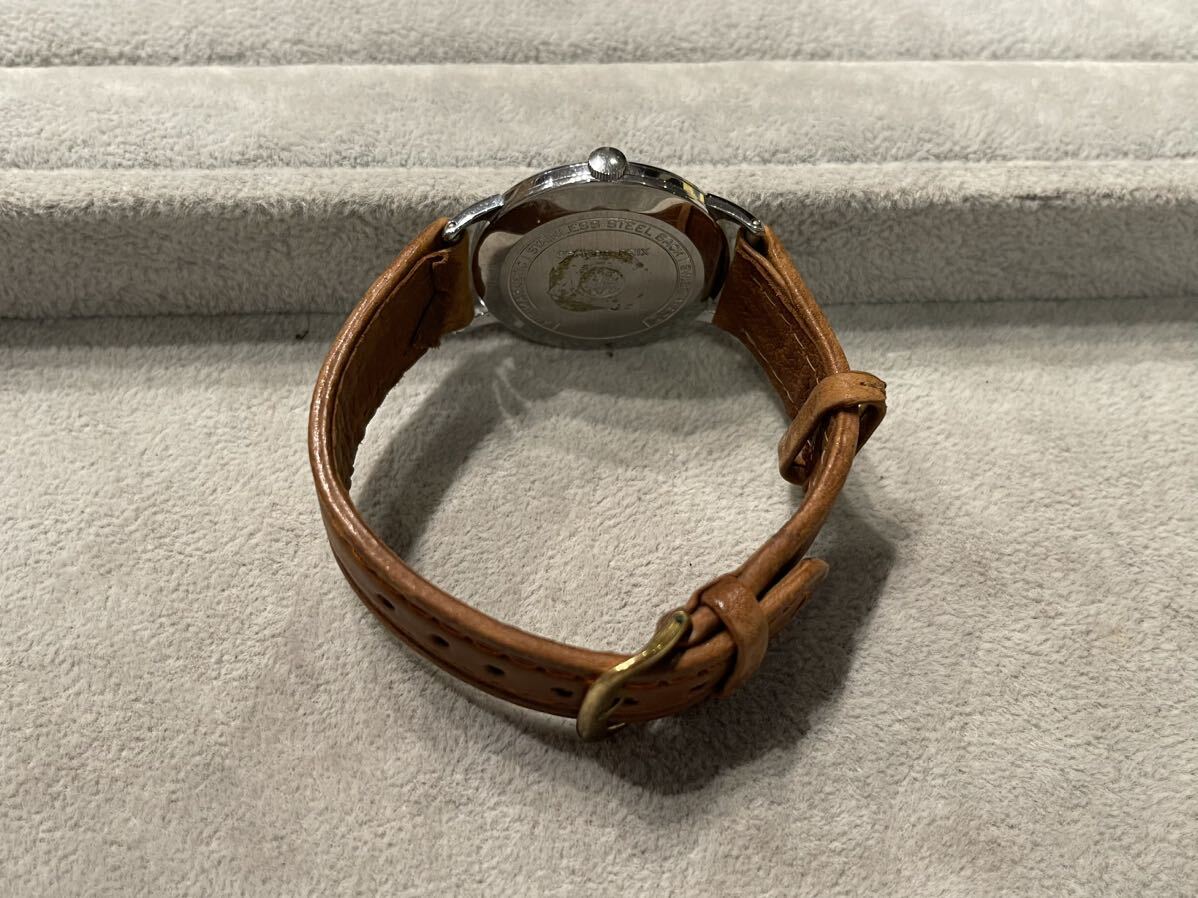 1円スタート 稼働 MOERIS モーリス GRANDS PRIX 手巻き 17石 ヴィンテージ アンティーク メンズ腕時計 Ⅱの画像4