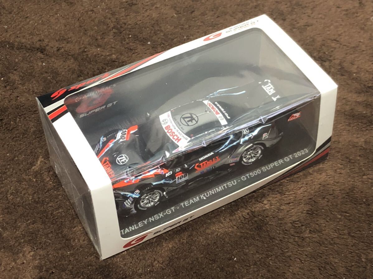 スパーク 1/43 スタンレイ ホンダ NSX-GT スーパーGT 2023 GT500 No.100 山本尚貴/牧野任祐 SGT065 の画像2