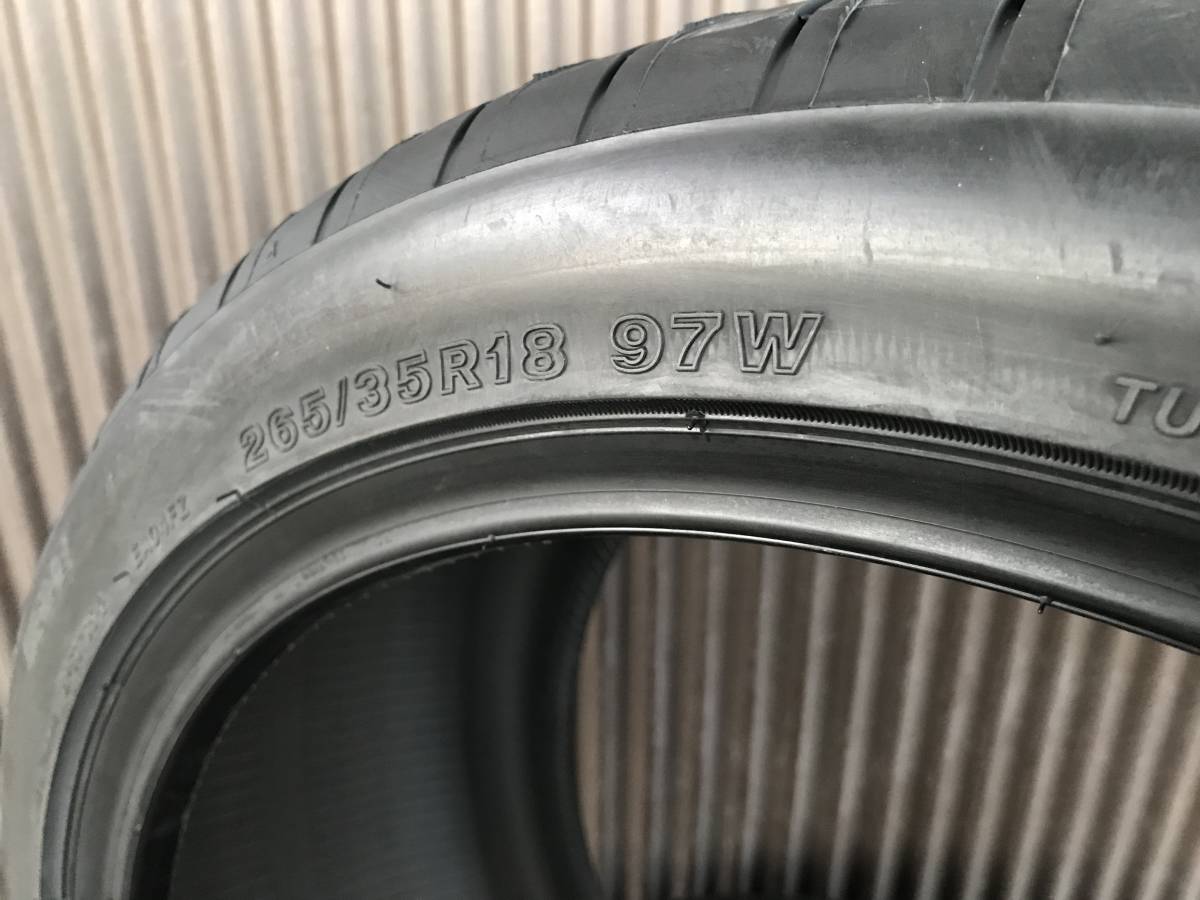 【在庫特価品】2023年製 輸入新品 ブリヂストン 265/35R18 97W ポテンザ アドレナリン RE004　2本セット◆D2734_画像3