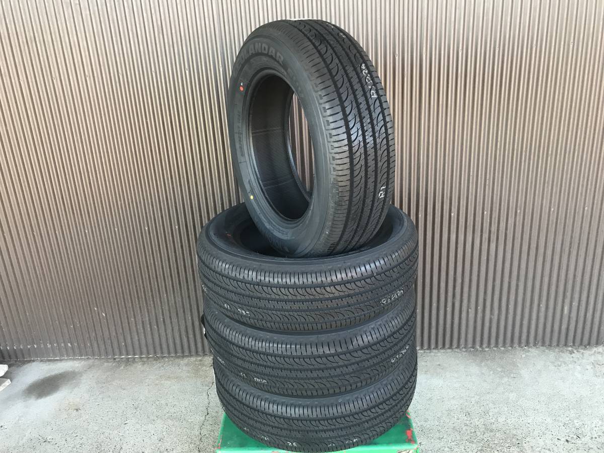 【在庫残り僅か】2019年製 新品 ヨコハマタイヤ 225/65R17 102H ジオランダーSUV G055　4本セット◆D2682_画像1