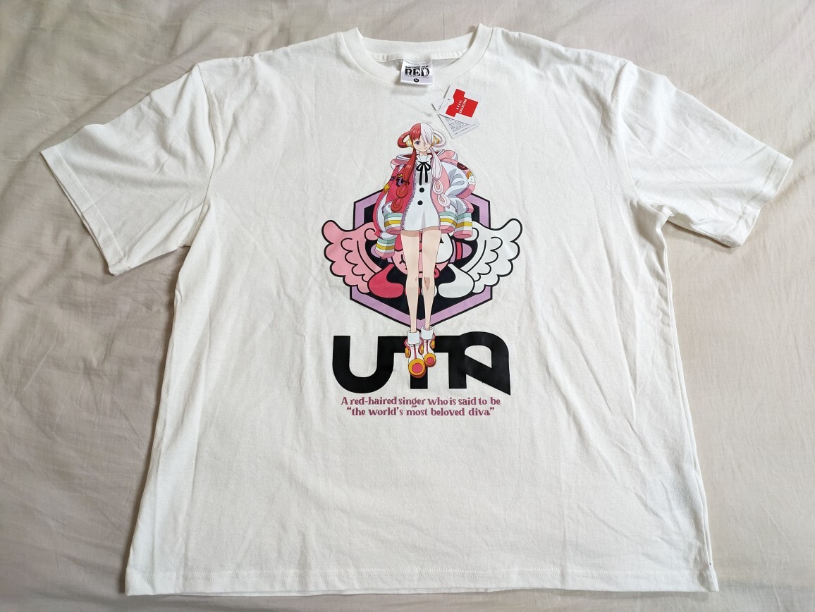 ワンピース フィルム RED レッド UTA ウタ 半袖Tシャツ サイズM ワンピース フィルム RED レッド UTA ウタ 半袖Tシャツ サイズM