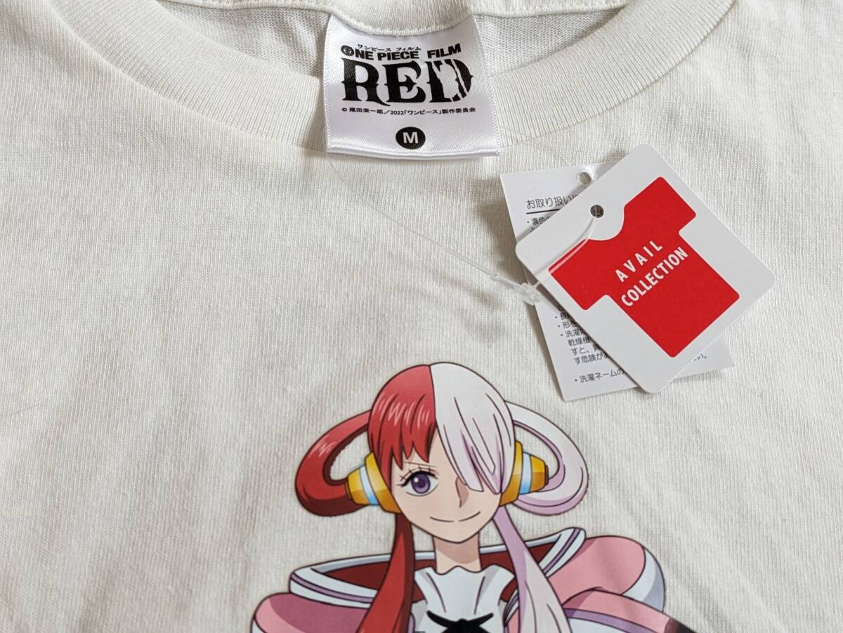 ワンピース フィルム RED レッド UTA ウタ 半袖Tシャツ サイズM ワンピース フィルム RED レッド UTA ウタ 半袖Tシャツ サイズM