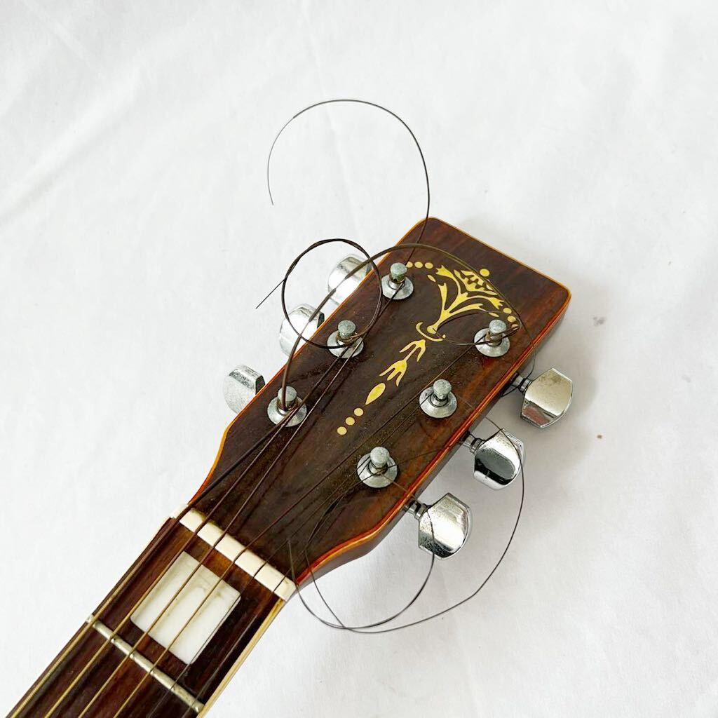 KISO SUZUKI アコースティックギター GH-250 ハードケース付 弦楽器 現状品_画像8