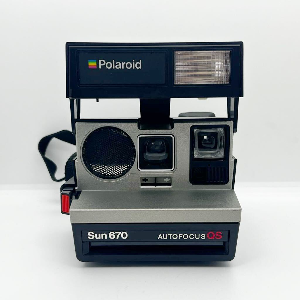 Polaroid ポラロイド Sun670 AF QS カメラ 現状品