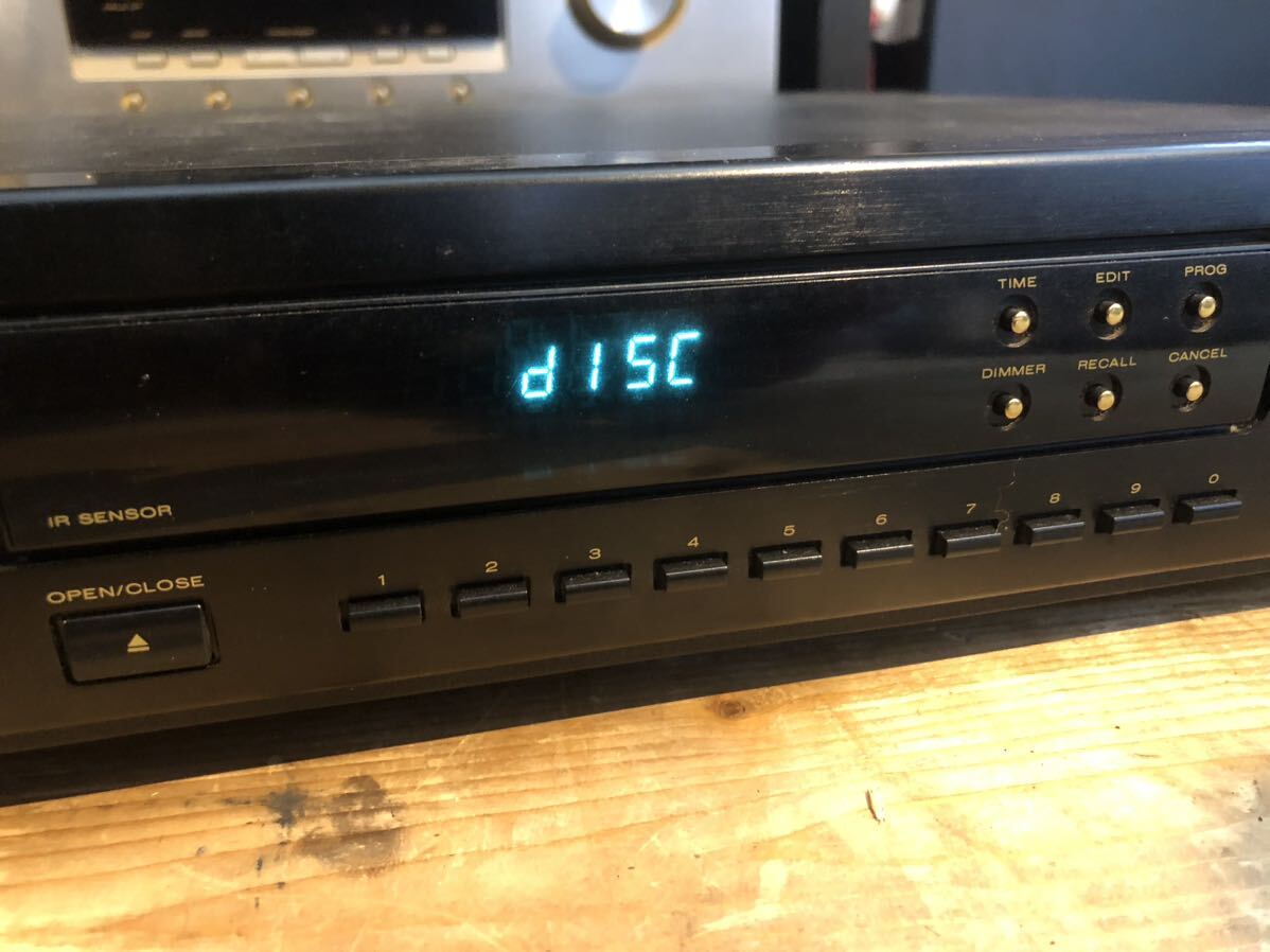 通電OK Marantz CD-53 COMPACT DISC PLAYER マランツ CDプレーヤー ジャンク扱い_画像3