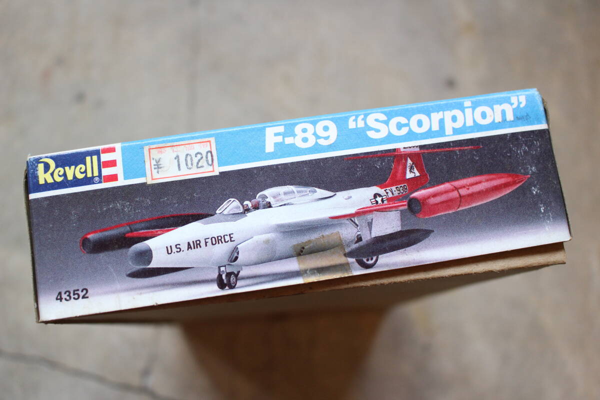 A31 Revell レベル 未組立 当時物 2個セット F-89 Scorpion スコーピオン / 未開封 1/72 Heinkel He 219 Uhu ハインケル ウーフー プラモ_画像4