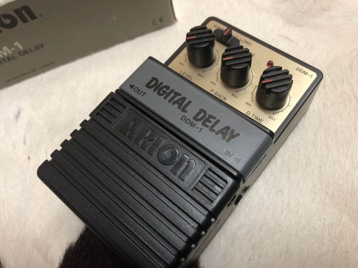  production end goods box equipped ARION DDM-1 DIGITAL DELAY Allion digital Delay space series effector musical instruments machinery 