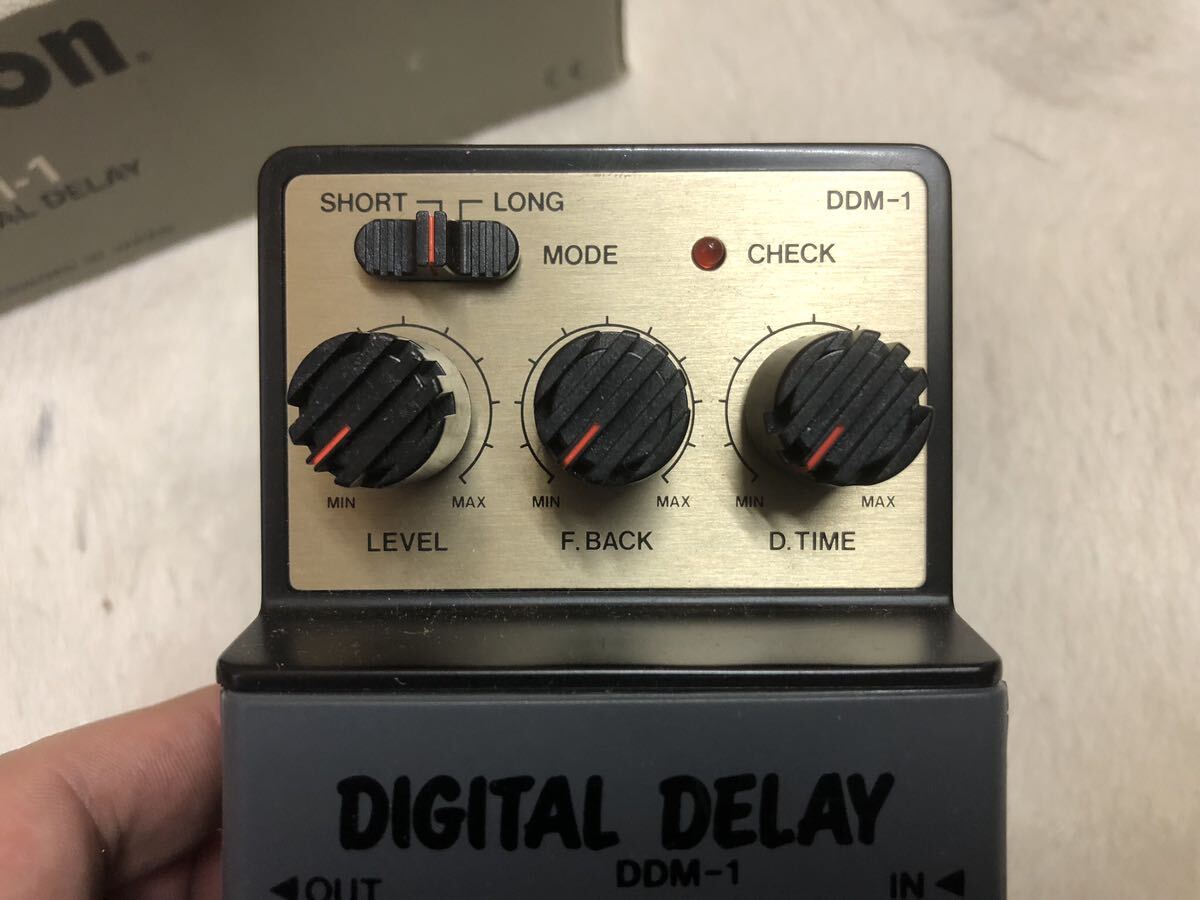  production end goods box equipped ARION DDM-1 DIGITAL DELAY Allion digital Delay space series effector musical instruments machinery 
