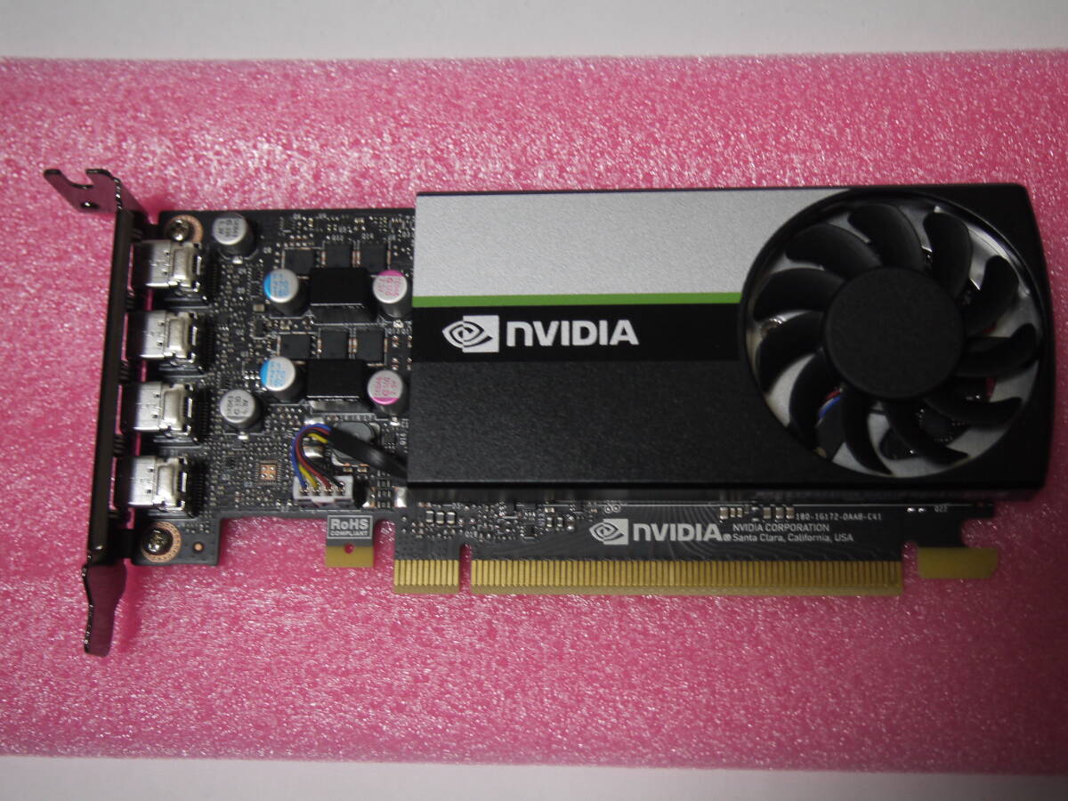 ☆開封済み未使用品☆ NVIDIA T1000 4GB グラフィックボード_画像1