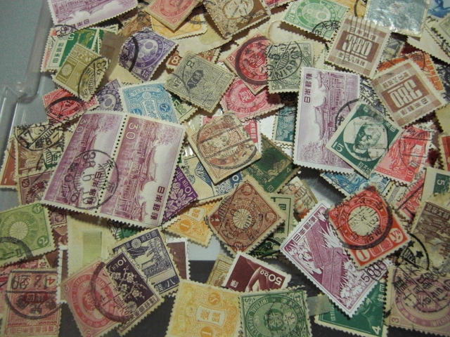 日本普通切手使用済み（小判～産業位）１０００枚以上＊説明欄参照_画像3