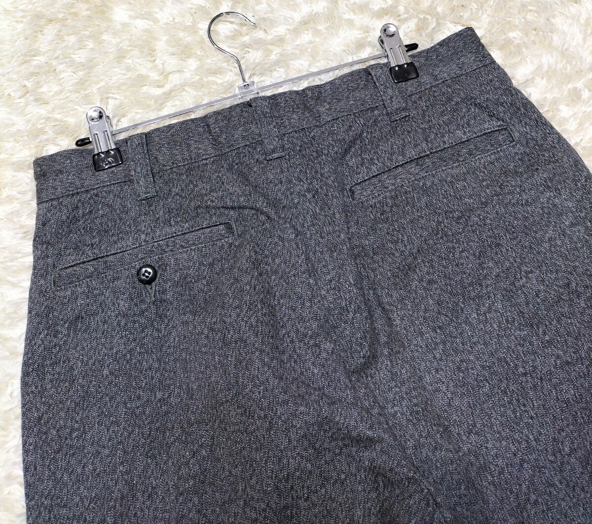 [ sesame salt *]W30 beautiful goods STANDARD CALIFORNIA black car n blur - work pants * standard California (4121)