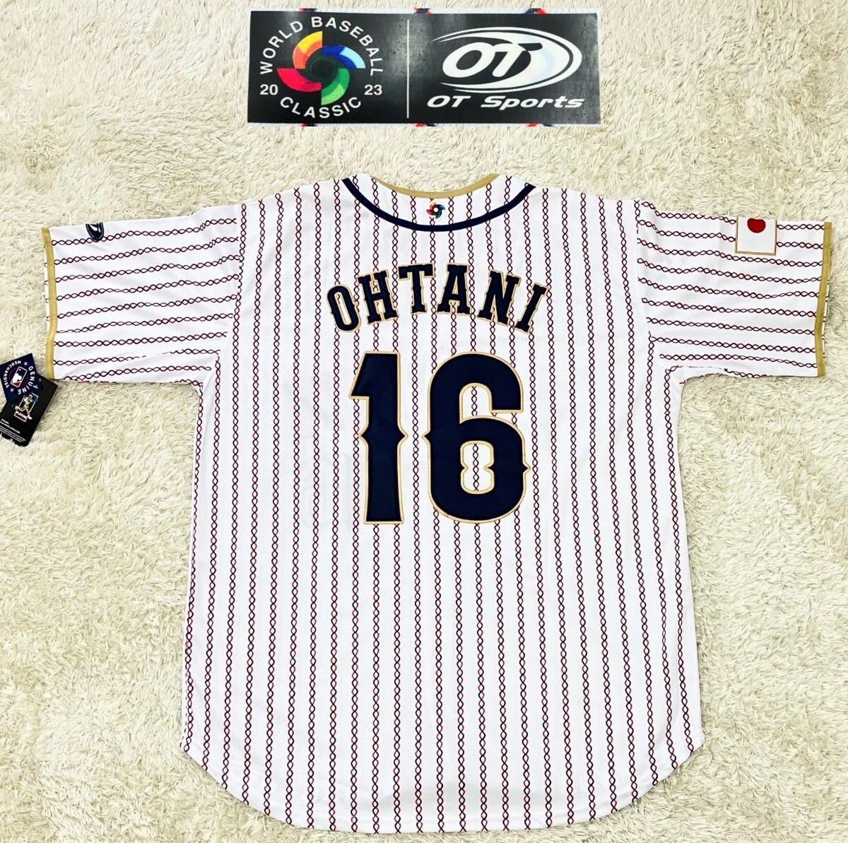 6930円 【未使用☆大きいサイズXL】2023 WBC 日本代表 #16 大谷 6930円 【未使用☆大きいサイズXL】2023 WBC 日本代表 #16 大谷