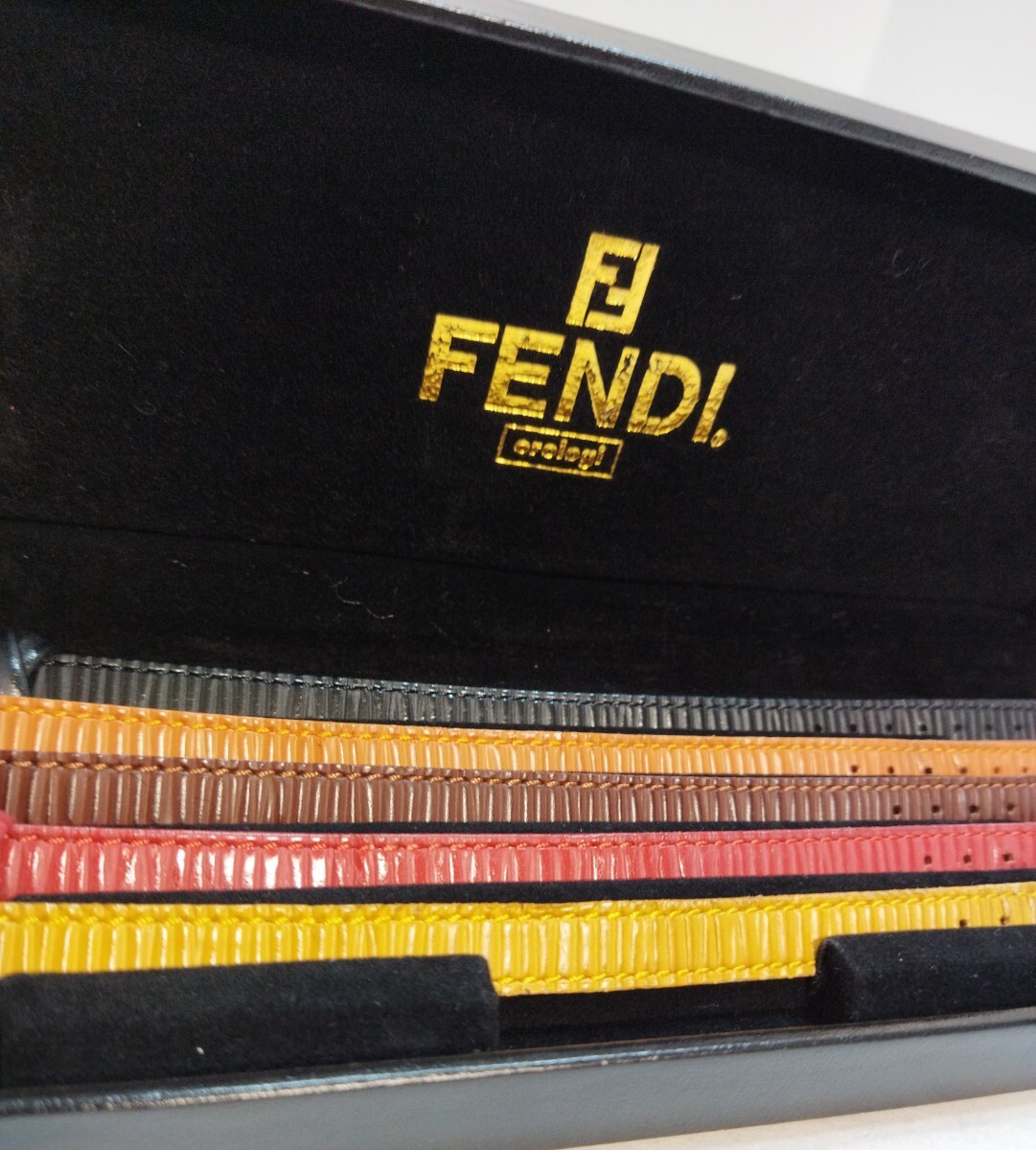 【FENDI】orologi フェンディ チェンジベルトのみ 5色セット　ブレスレットにも　替えベルト　 005JLHJU57_画像3