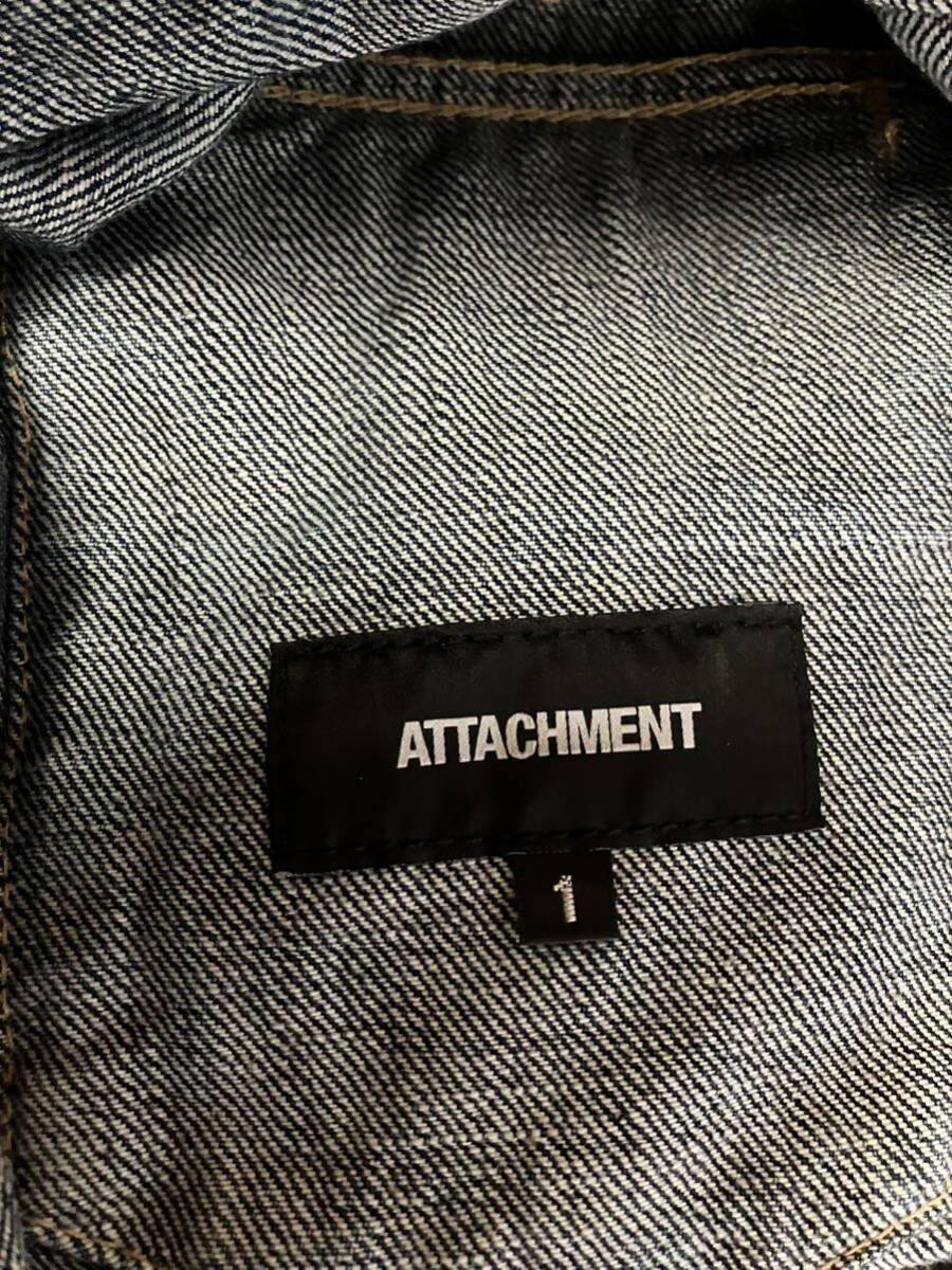  Attachment Denim жакет Denim индиго g Jean жакет блузон kazyuki медведь gai размер 1