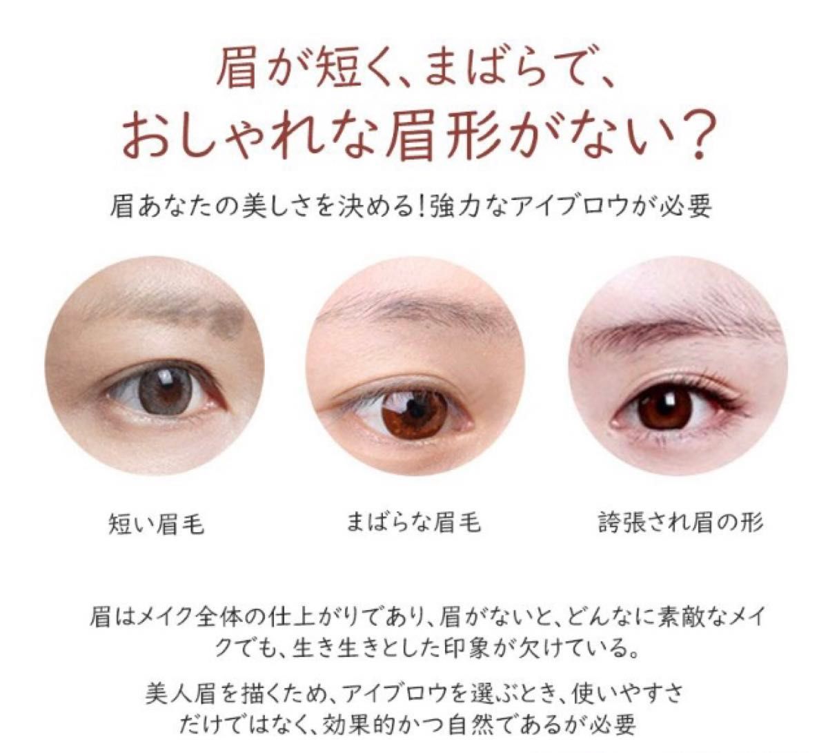 アイブロウ　眉ティントTINT MY 4-TIP BROWグレーブラウン2セット