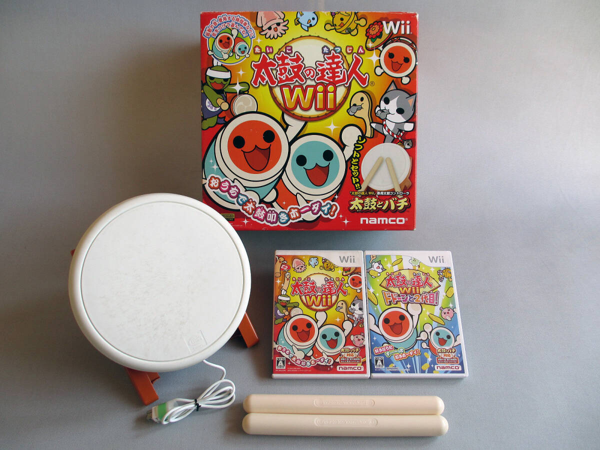 ** nintendo futoshi hand drum. . person Wii futoshi hand drum . chopsticks including edition ta octopus nNintendo futoshi hand drum. . person Wiidodo-n.2 generation soft 2 ps free shipping operation verification **