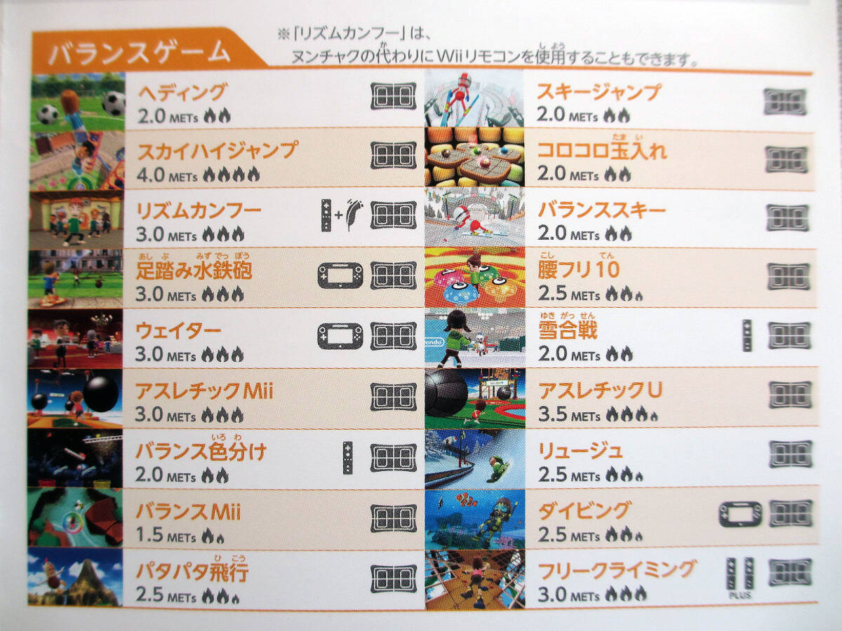 ★★ 任天堂 Nintendo WiiU Wii Fit U WiiフィットU 毎日続ける 健康サイクル 歩く・トレーニング・分析 美品 ソフト Wii U 送料無料 ☆★_画像5