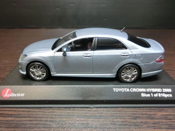 8. 1/43 トヨタ クラウン HYBRID (2009)　Jcollection eco　京商_画像4