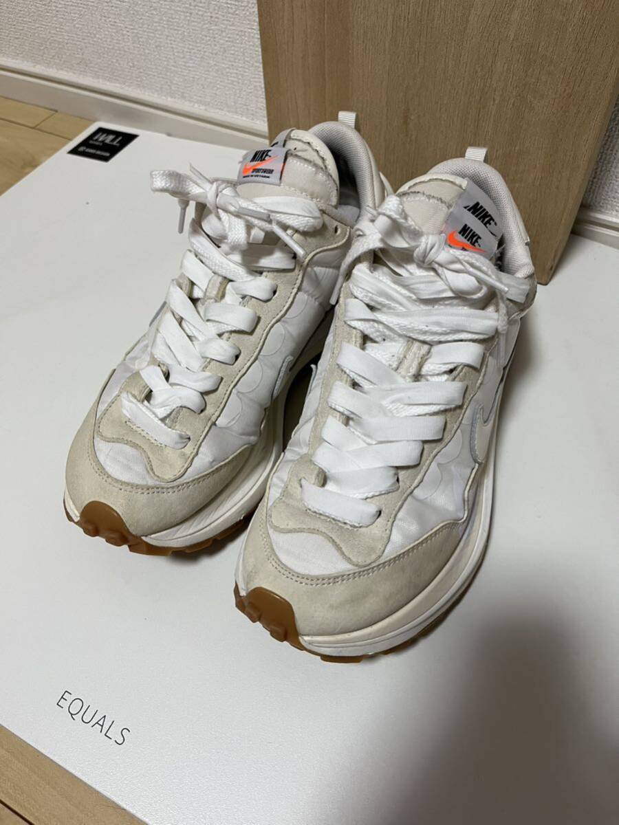 sacai Nike Vapor Waffle White Gum26.5_画像1