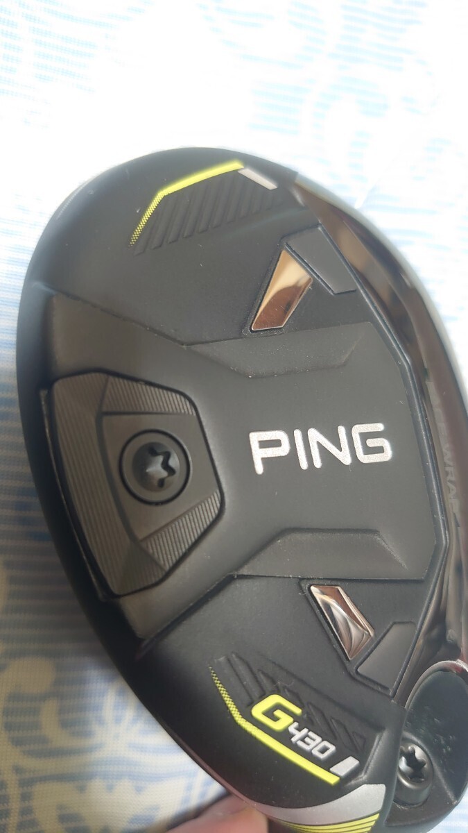 【美品】PING G430 ハイブリッド 4U 22度 ヘッド_画像4