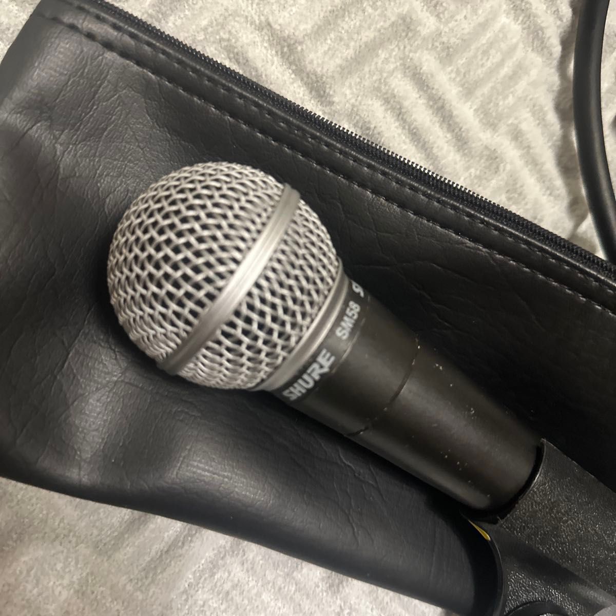 動作品･ポーチ･ホルダー付き SHURE ダイナミックマイク SM58  シュアー 定番