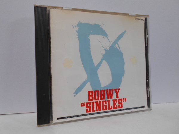 BOOWY SINGLES CD ボウイ ベスト盤 氷室京介 布袋寅泰 季節が君だけを変える マリオネット B・BLUE ONLY YOU CLOUDY HEARTの画像1