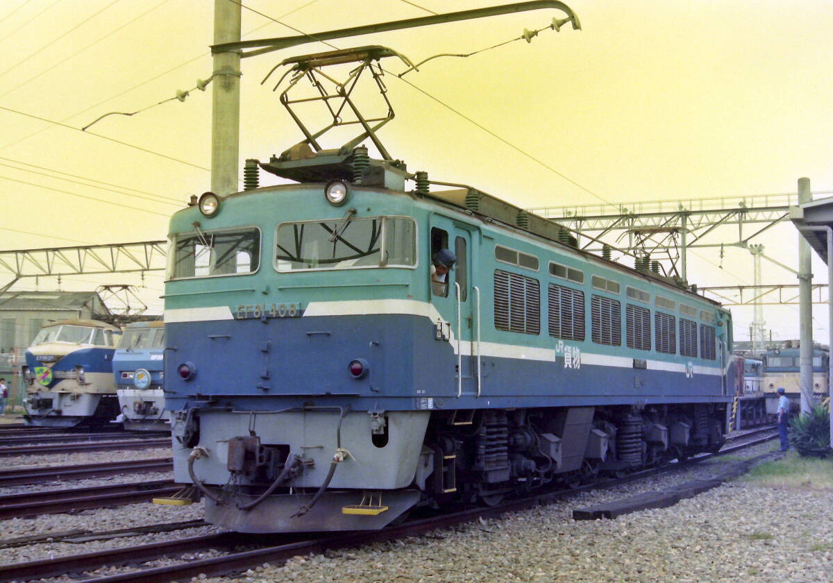 ◆◆ 【写真1枚】 EF81 408　吹田機関区　KGサイズ　◆◆_画像1