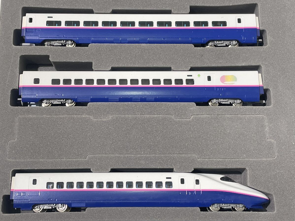 動作未確認 ③ TOMIX 92268 92269 JR E2 100系 東北新幹線 はやて 鉄道模型 Nゲージ 7両セットの画像5