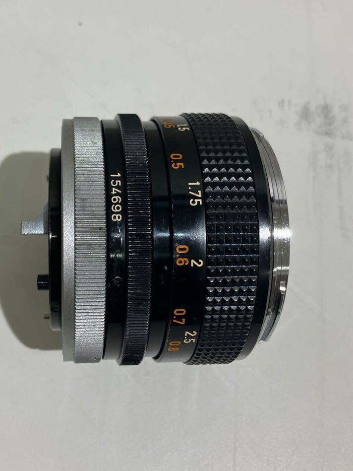 ジャンク Canon Lens FD 50mm F1.4 単焦点レンズ 動作未確認 の画像4