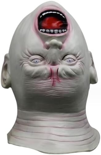 gachi horror adult oriented horror mask Halloween mask mask man and woman use change equipment culture festival ... shop . party zombi reverse . face white 