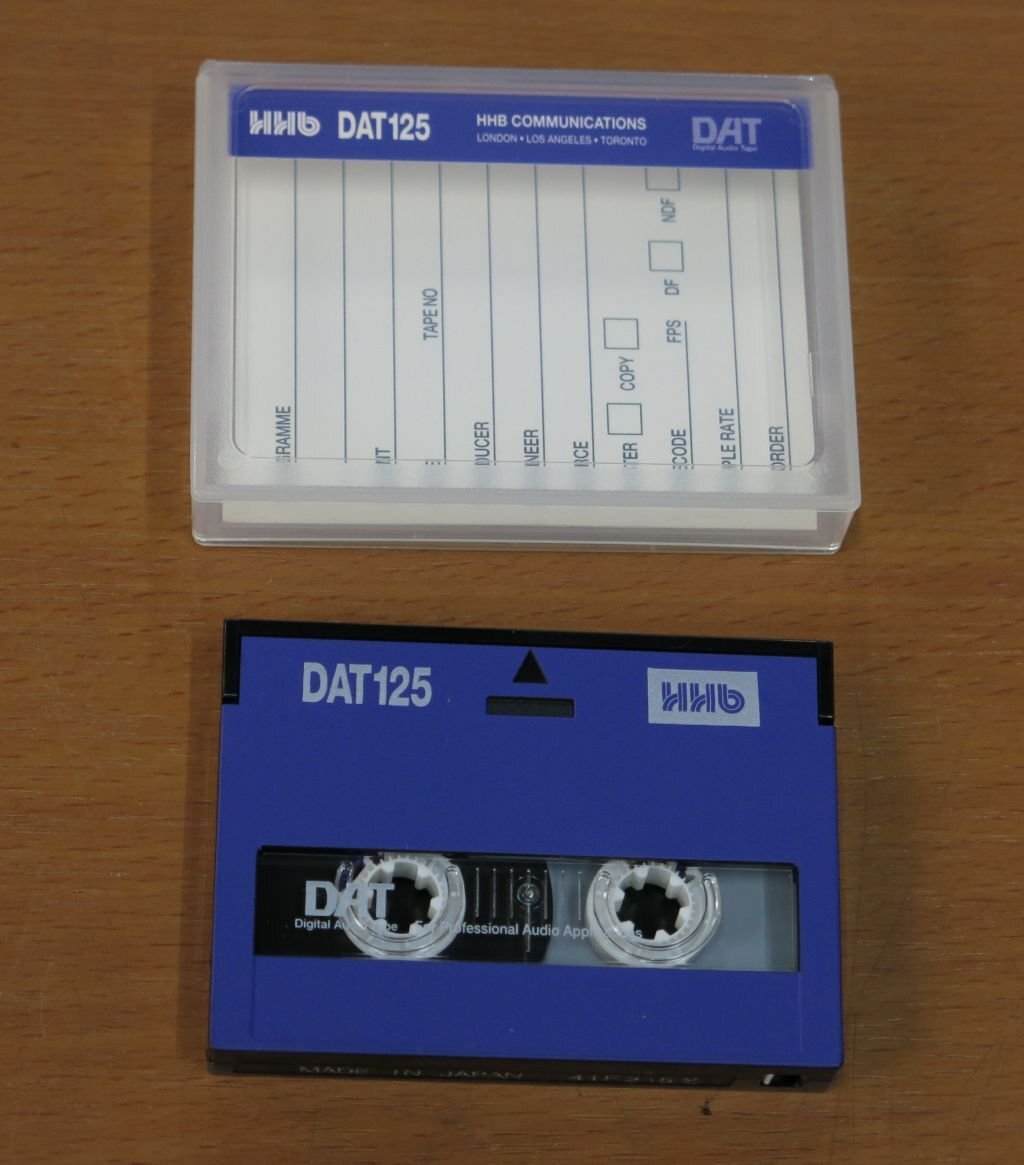 HHB DATテープ DAT125 10本セット 中古品_画像3