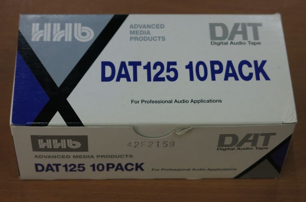 HHB DATテープ DAT125 10本セット 中古品_画像6