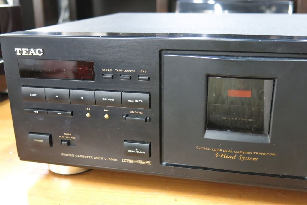 TEAC V-5000 カセットデッキ 中古品の画像2