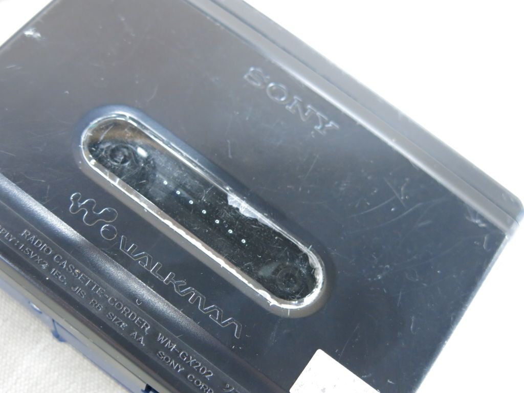 SONY WM-GX202 ラジオ・カセット ウォークマン ジャンク品の画像4