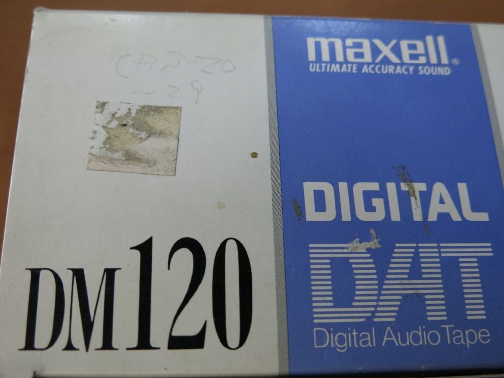 maxell DATテープ DM120 10本セット 録音済み中古品の画像4