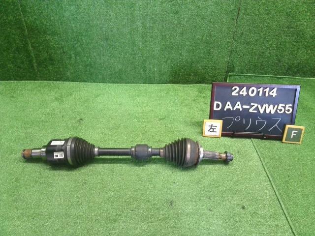 プリウス DAA-ZVW55 左フロントドライブシャフト 助手席側43420-47040 自社品番240114_画像1